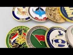 Сувенирная монета Challenge Монета на заказ Цинковая сплав Металлическая мягкая жесткая эмалированная памятная монета